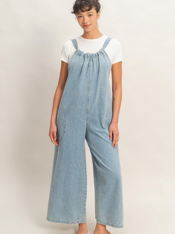 HYFVE Relaxed Tie Back Overalls