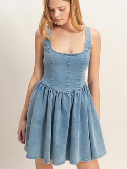 HYFVE Tie Back Skater Dress