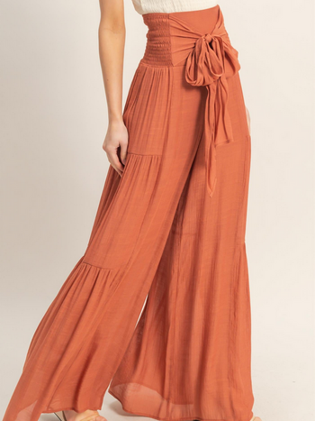 HYFVE Flowy Boho Palazo Pants
