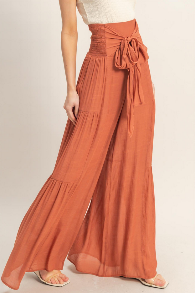 HYFVE Flowy Boho Palazo Pants