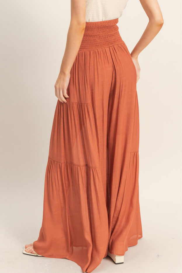 HYFVE Flowy Boho Palazo Pants