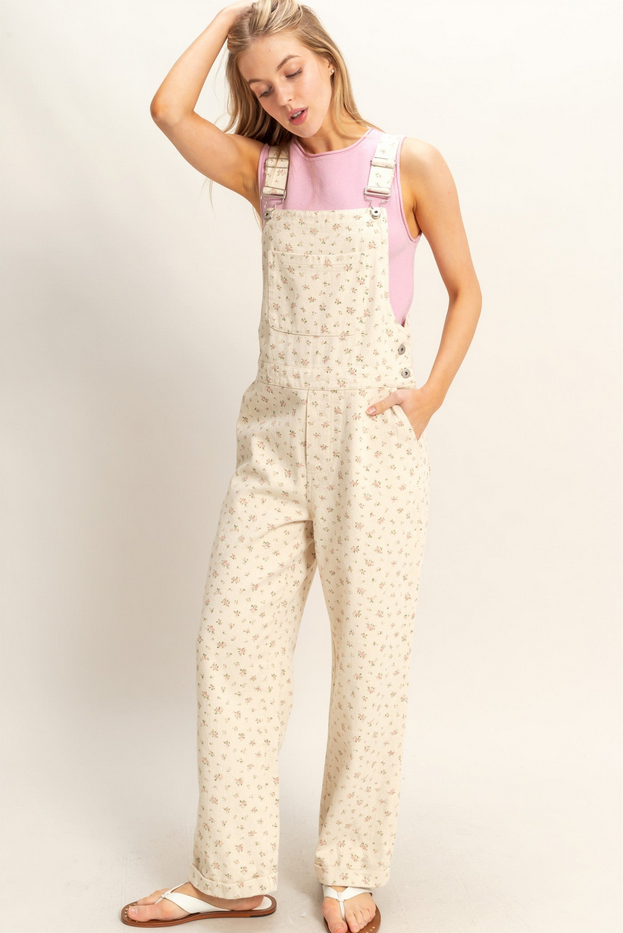 HYFVE Ditsy Floral Overalls