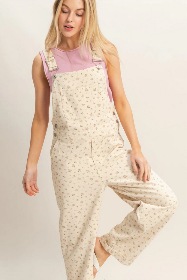 HYFVE Ditsy Floral Overalls