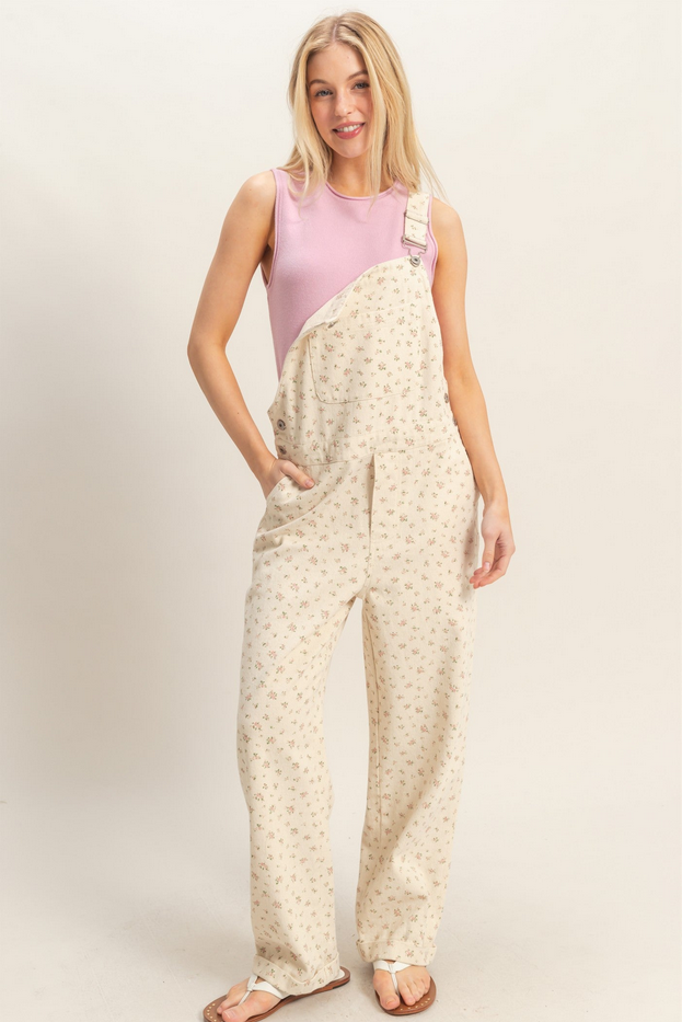 HYFVE Ditsy Floral Overalls