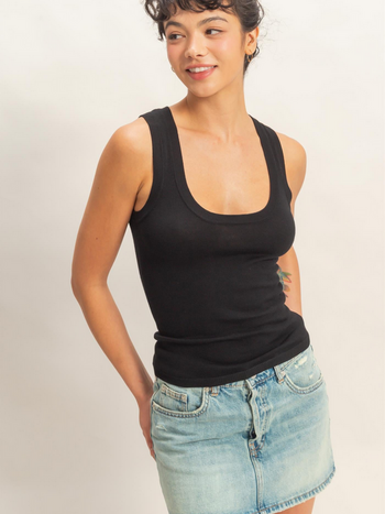 HYFVE Scoop Neck Knit Tank