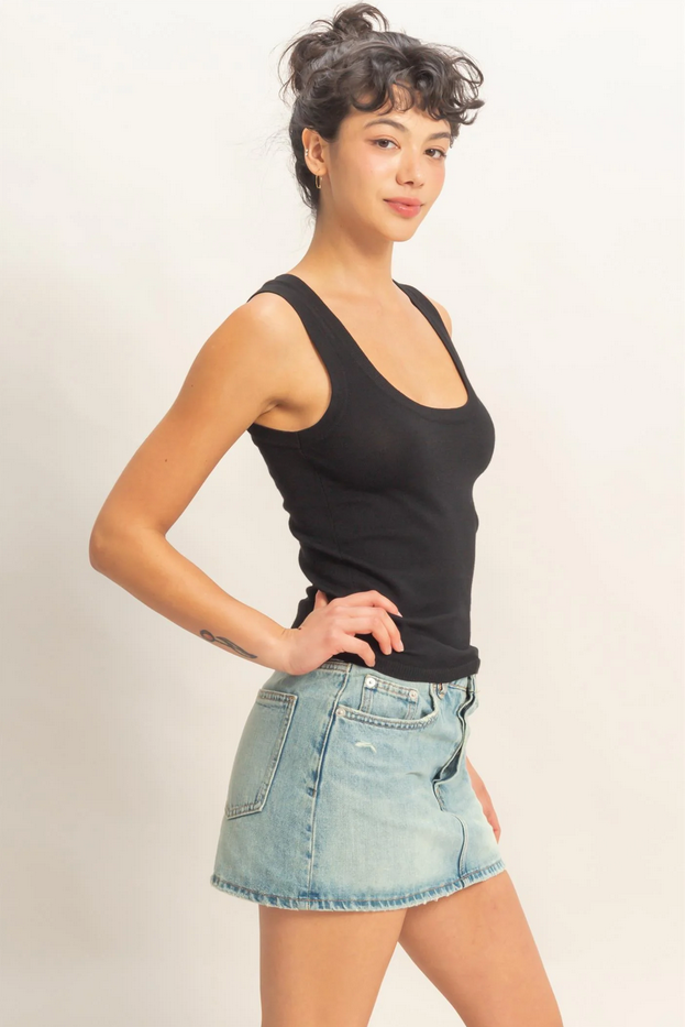 HYFVE Scoop Neck Knit Tank