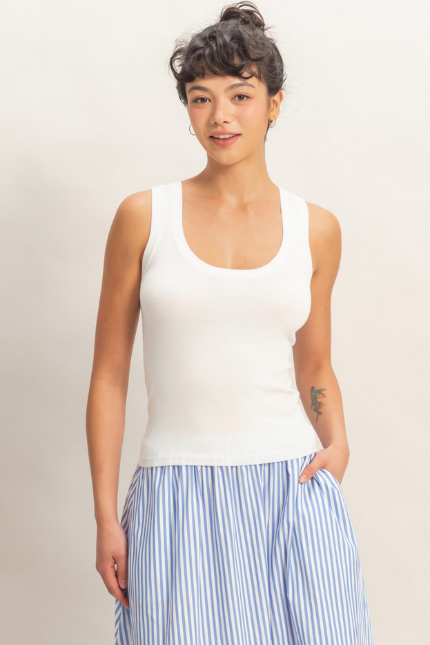 HYFVE Scoop Neck Knit Tank