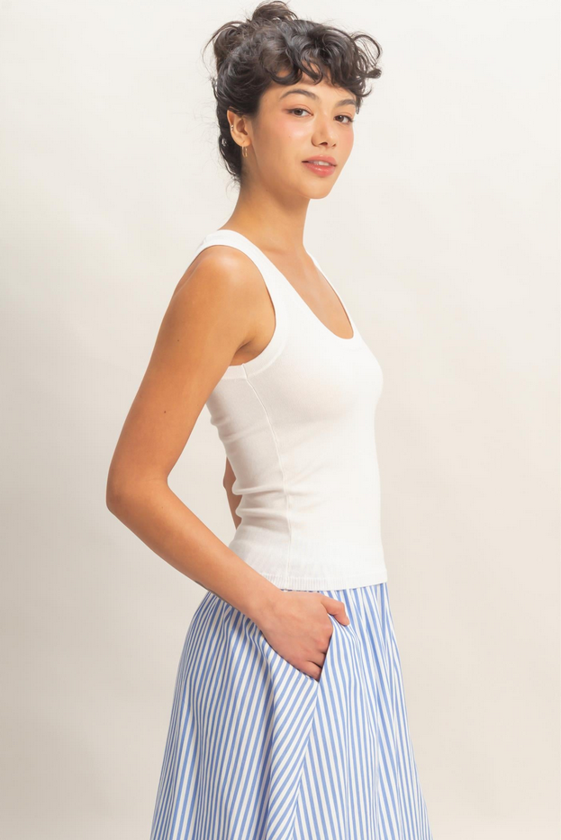 HYFVE Scoop Neck Knit Tank