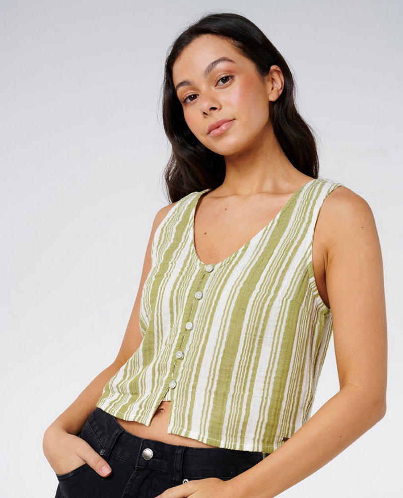Rip Curl Premium Surf Stripe Top - Fringe Boutique