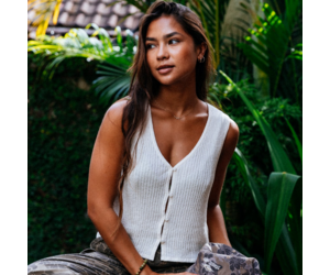 Rip Curl Catalina Island Knit Vest - Fringe Boutique