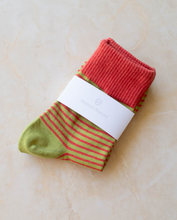 Tiepology 2 Tone Stripe Casual Socks
