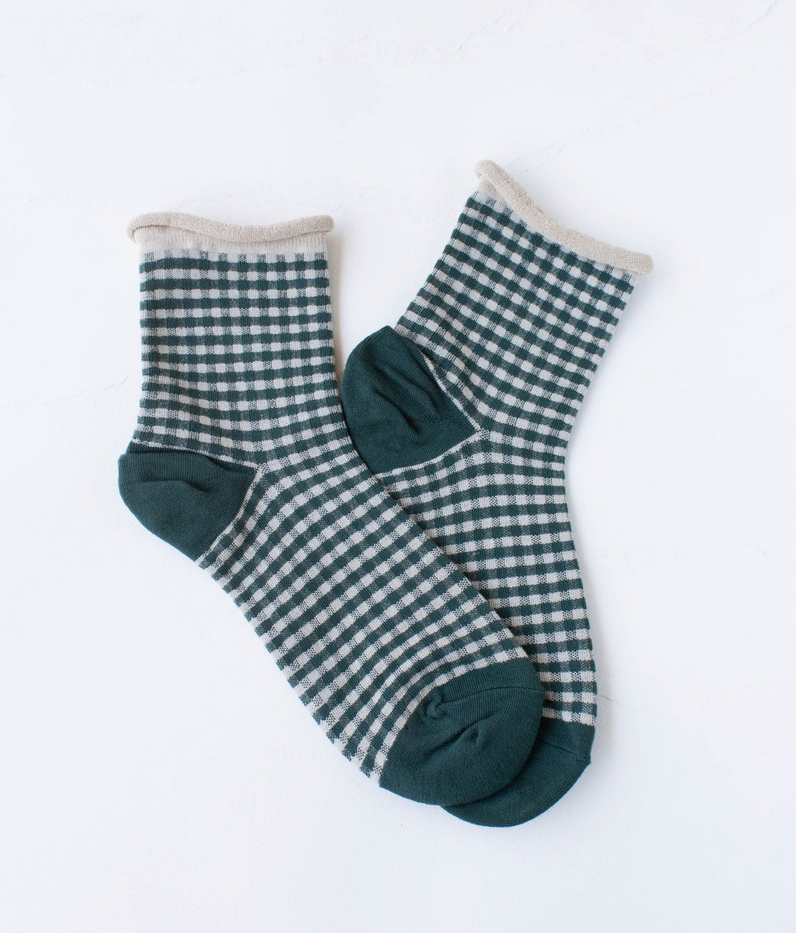 Tiepology Picnic Mid Crew Socks