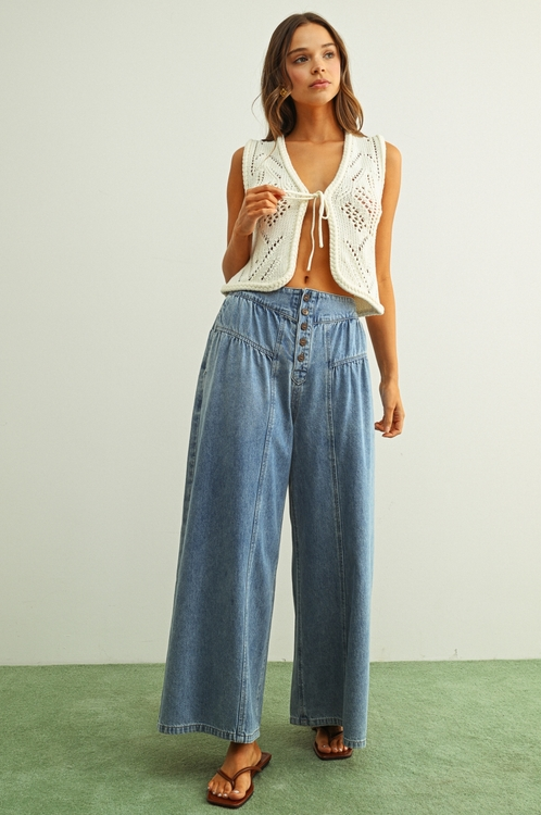 Miou Muse Twister Knit Vest