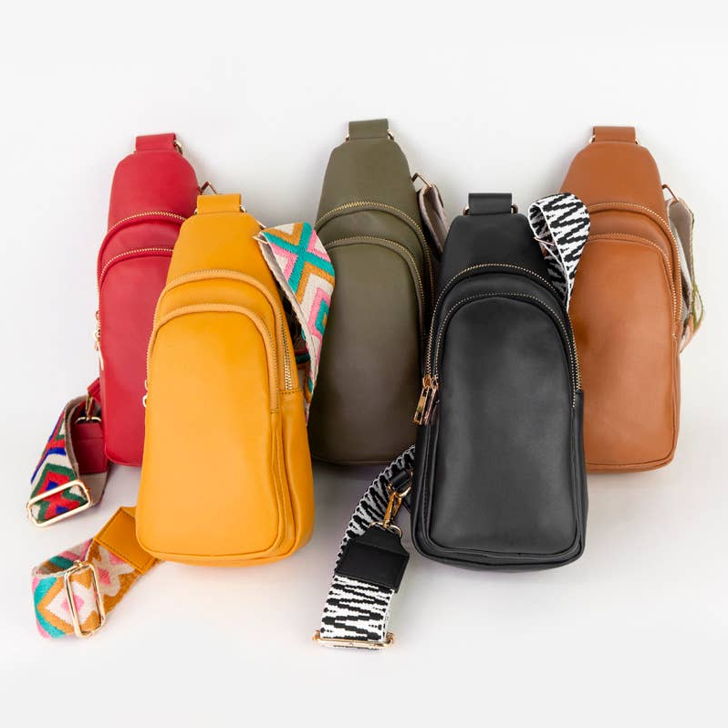 Babs + Birdie The Arden Sling Bag with Guitar Strap