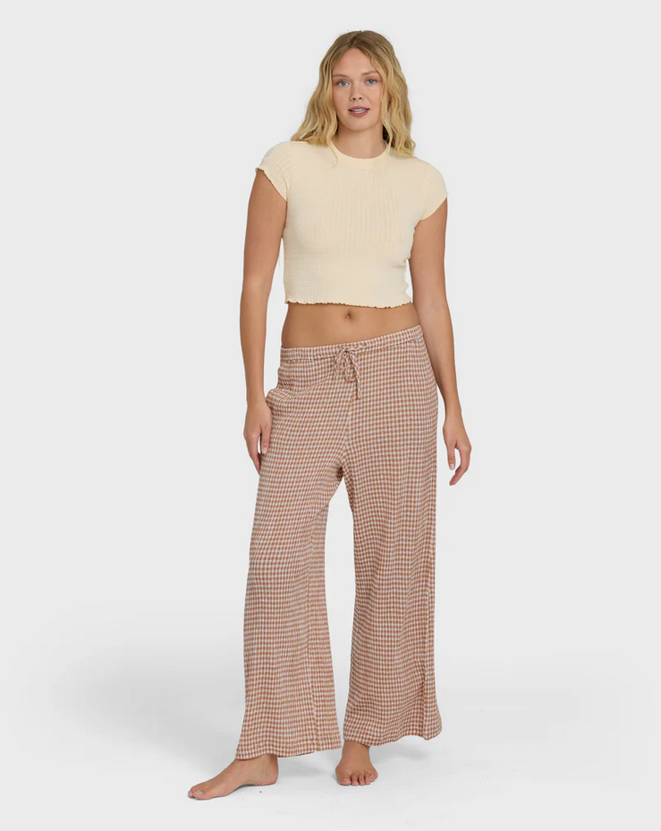 Billabong Bitty Check Wander Pants