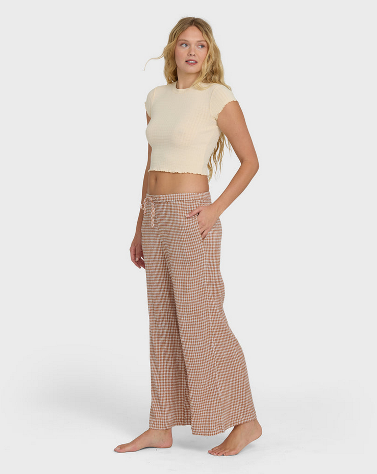 Billabong Bitty Check Wander Pants