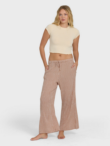 Billabong Bitty Check Wander Pants