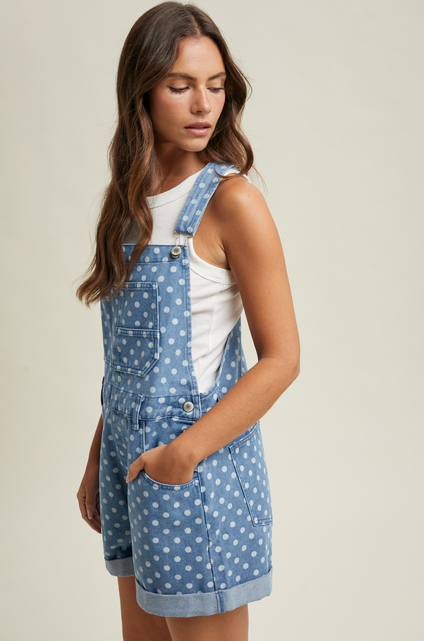 Wishlist Polka Dot Overalls