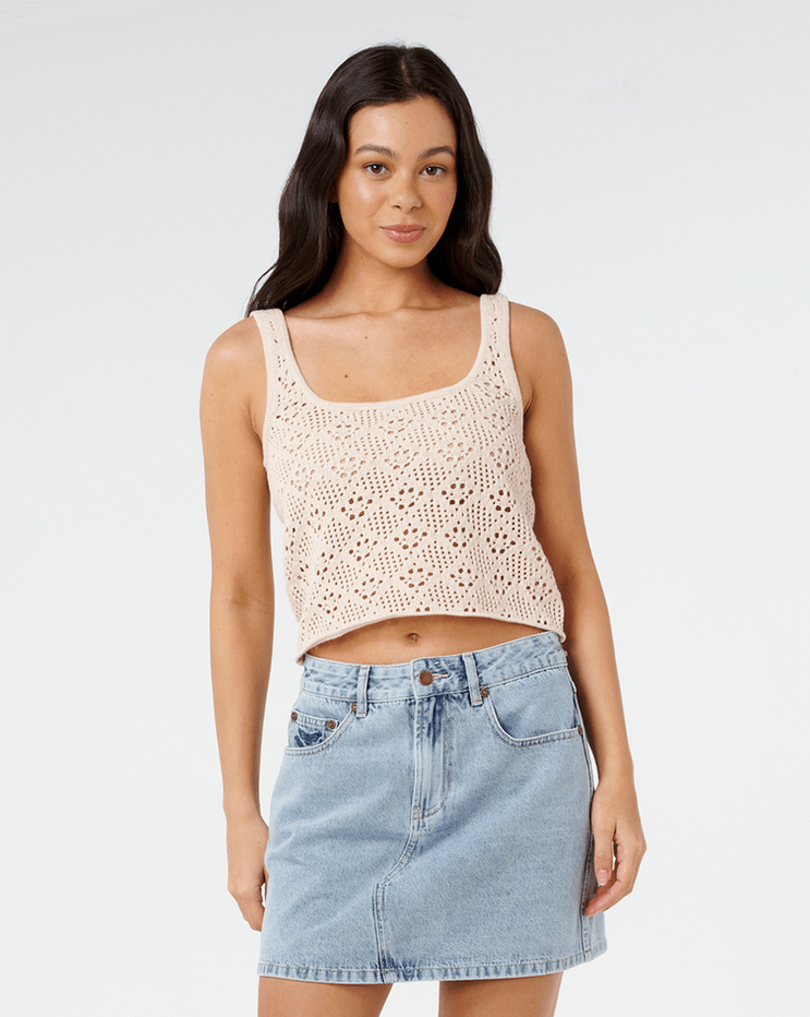 Rip Curl Half Moon Bay Crochet Top