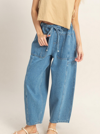 HYFVE Drawstring Barrel Pants