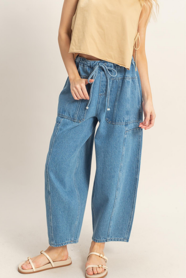 HYFVE Drawstring Barrel Pants