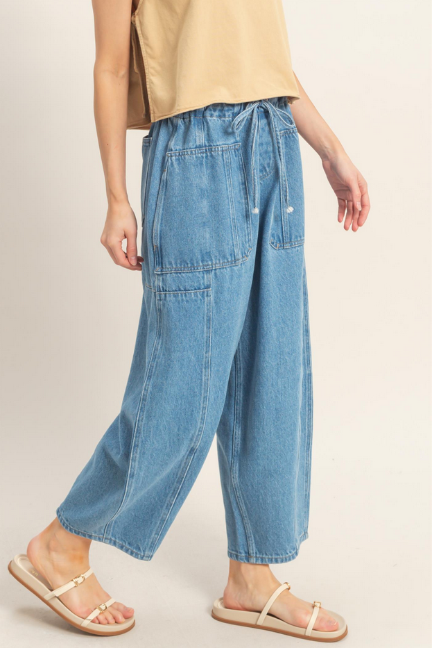 HYFVE Drawstring Barrel Pants