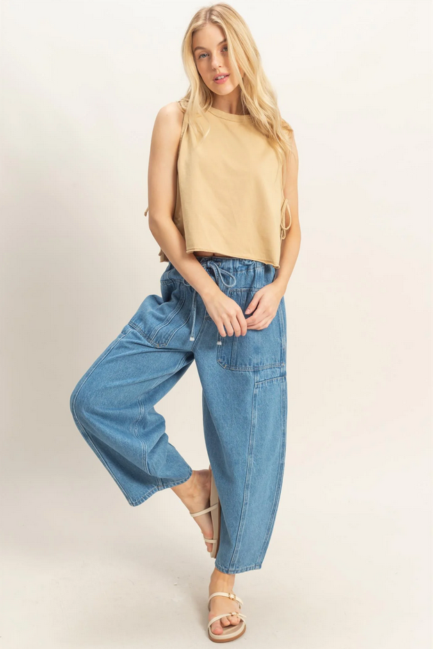 HYFVE Drawstring Barrel Pants