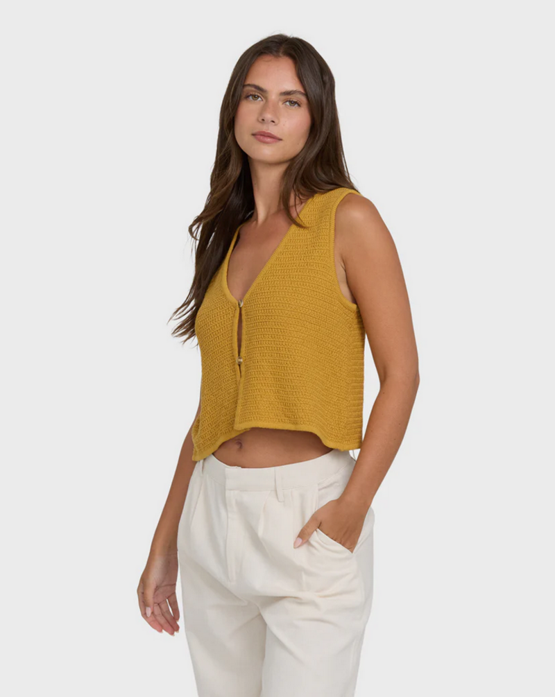 Billabong Need Now Sweater Tank - Fringe Boutique