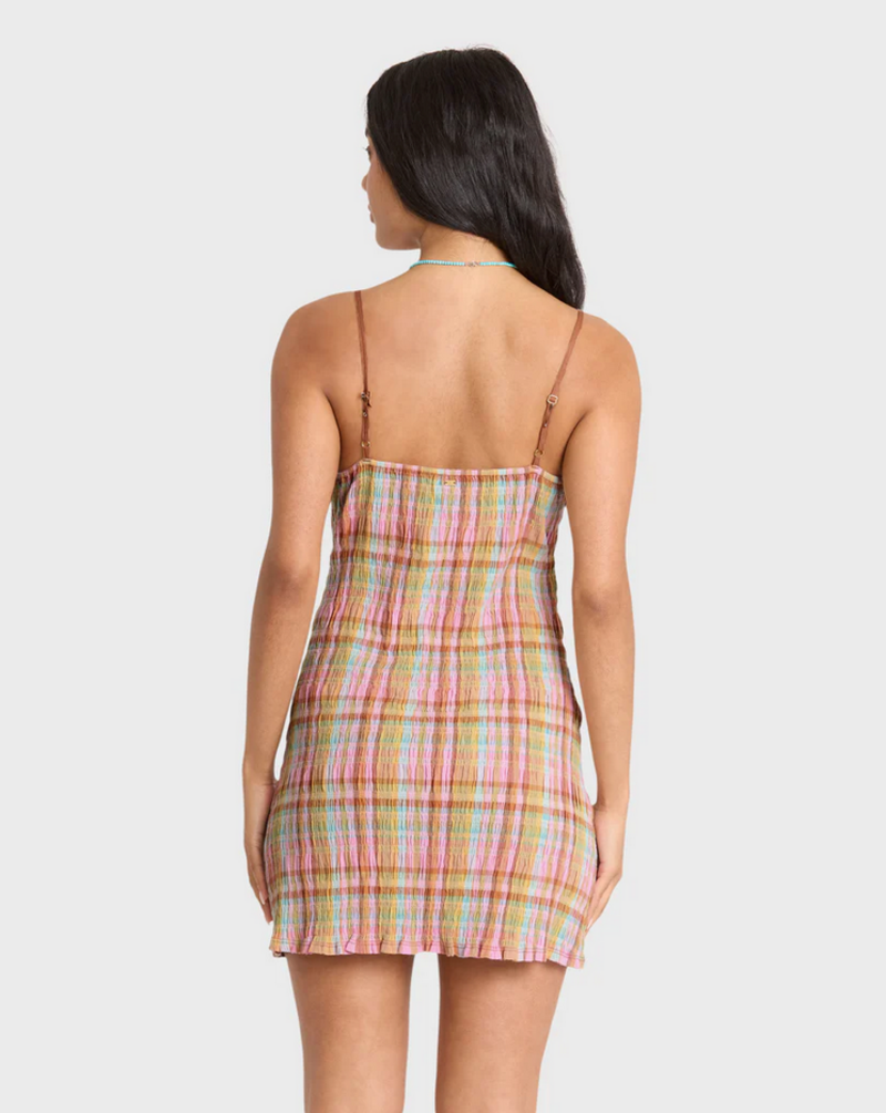 billabong straight round mini dress Billabong womens Straight Round Woven Mini Sundress Casual Dress, Multi, Small US at Amazon Women's Clothing store