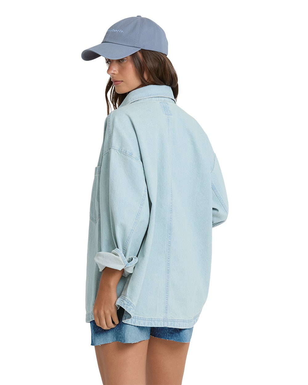 Billabong Mix Match Denim Shacket