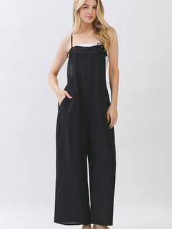 Final Touch Tie Strap Overalls