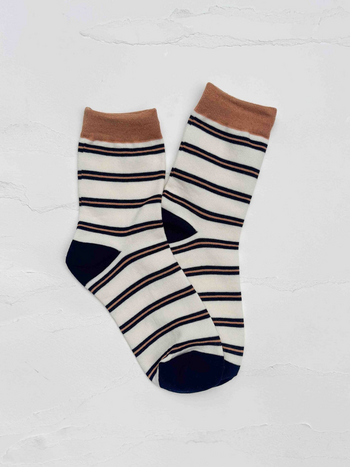 Tiepology Classic Stripe Crew Socks