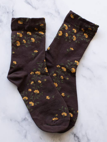 Tiepology Lana Vintage Floral Socks