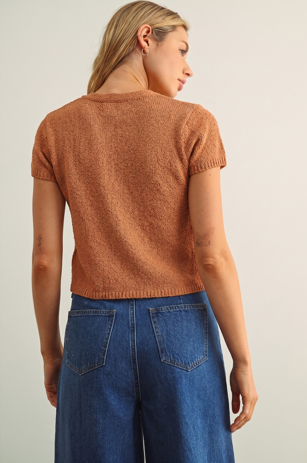 Miou Muse Cap Sleeve Cardigan