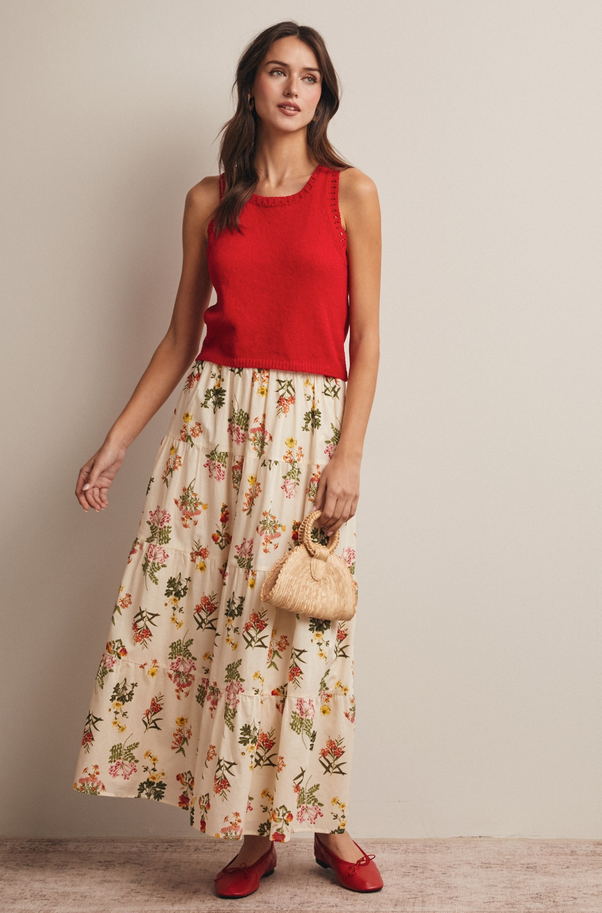 Forte Sleeveless Knit Top