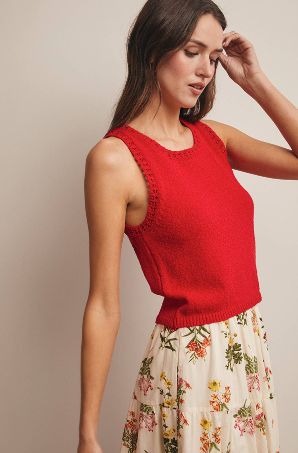 Forte Sleeveless Knit Top