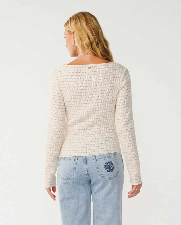 Rip Curl Bossa Nova Textured Long Sleeve Tee