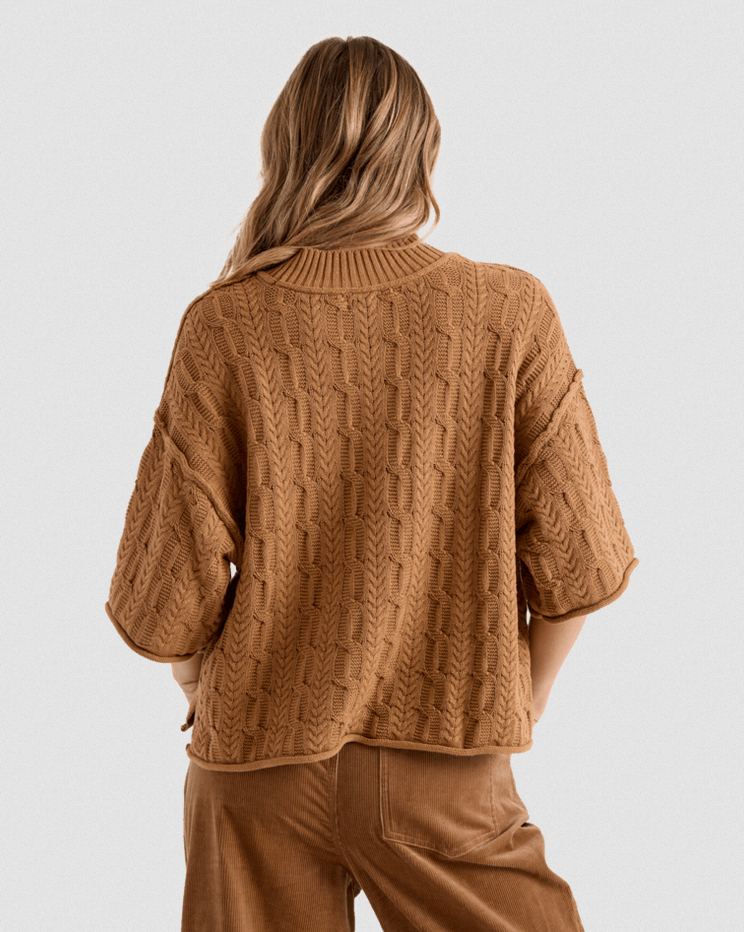 Volcom Oversize Cable Sweater