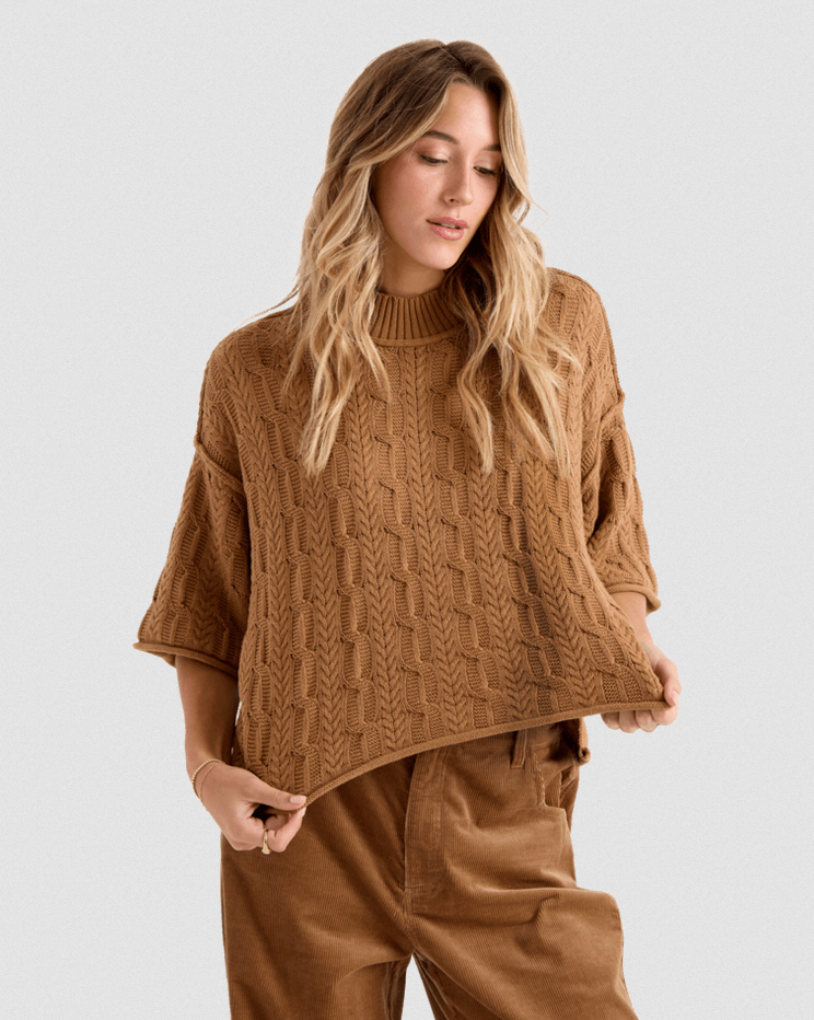Volcom Oversize Cable Sweater