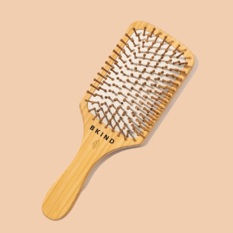 BKIND Brosse à cheveux en bambou