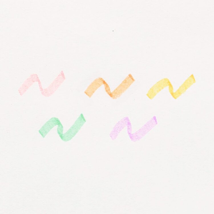 Ooly Surligneurs Le bonbon Patisserie parfumés (5)