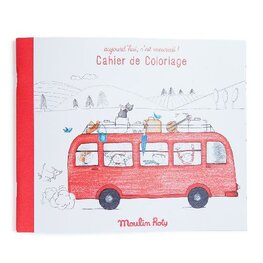 Moulin Roty Livre à colorier - Aujourd'hui c'est Mercredi