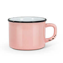 Abbott Tasse - Format cappuccino - Rose