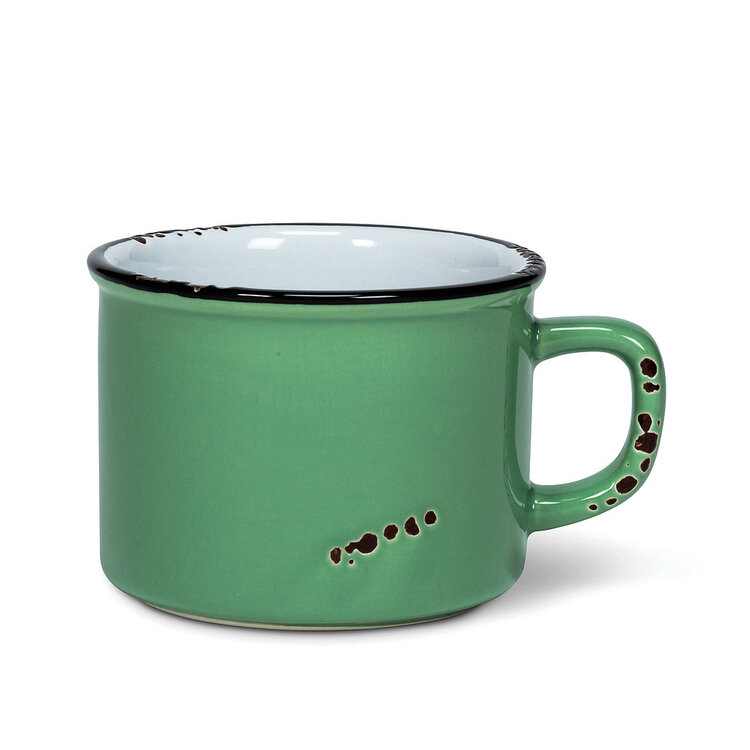 Abbott Tasse - Format cappuccino - Vert forêt