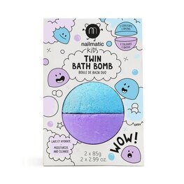Nailmatic Bombe de bain duo - Bleu + Violet