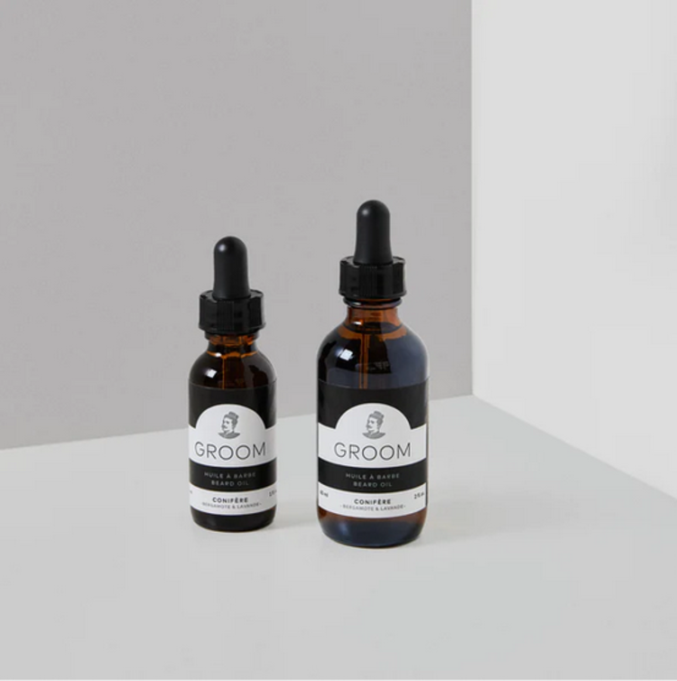 Groom Huile à barbe - Conifère - 30ml
