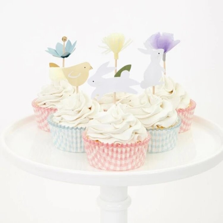 Meri Meri Ensemble pour cupcake - Lapin pastel
