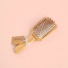 BKIND Petite brosse à cheveux en bambou