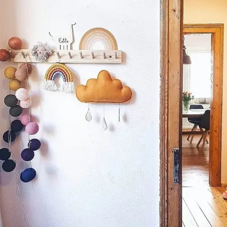 The Butter Flying Nuage à suspendre - Terracotta