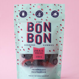 La boîte à bonbons Boîte à bonbons - 150 gr - Framboise